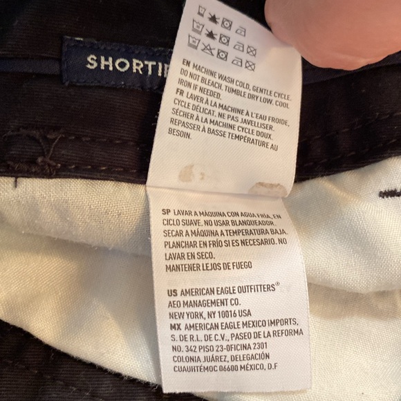American Eagle - Shortie black shorts. Size 4 - Picture 4 of 12